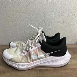 NIKE Shoes Mens Size 12 White Zoom Winflo 8  Sneakers Running